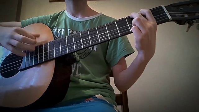 Кино - Звезда По Имени Солнце, кавер на классической гитаре. смотреть онлайн