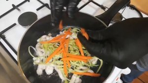 ПАД ТАЙ! ТАЙСКАЯ КУХНЯ! ЛАПША!ТРАДИЦИОННЫЙ  КЛАССИЧЕСКИЙ ПАД-ТАЙ С КУРИЦЕЙ! ДОМА!