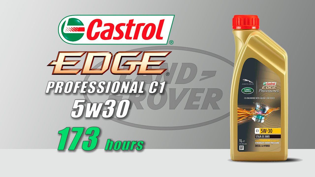 Castrol Edge Professional 5w30 C1 (отработка из Range Rover, 173 hours, турбо-дизель). смотреть онлайн
