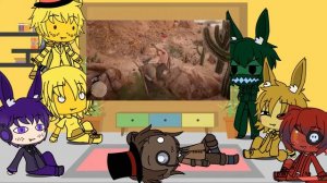 реакция фнаф 1 на марок