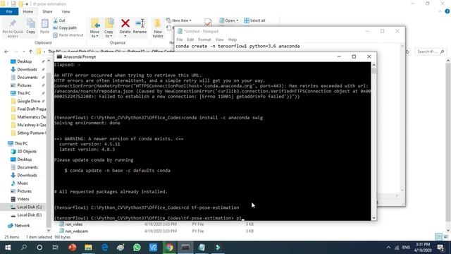 How to do Pose Estimation on your CPU (Windows 10) Quick and Easy смотреть онлайн
