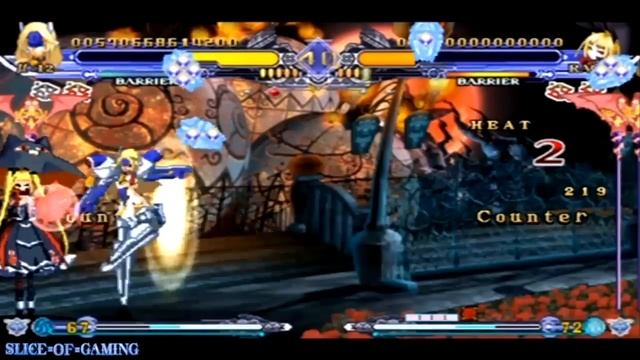 Slice of Gaming - BlazBlue: Continuum Shift II (PSP) Mu-12 Arcade Run (Full) смотреть онлайн