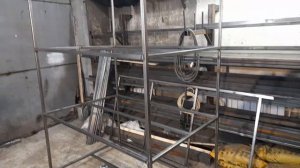 Изделия из профильной трубы 25×25 , стеллажи из профиля