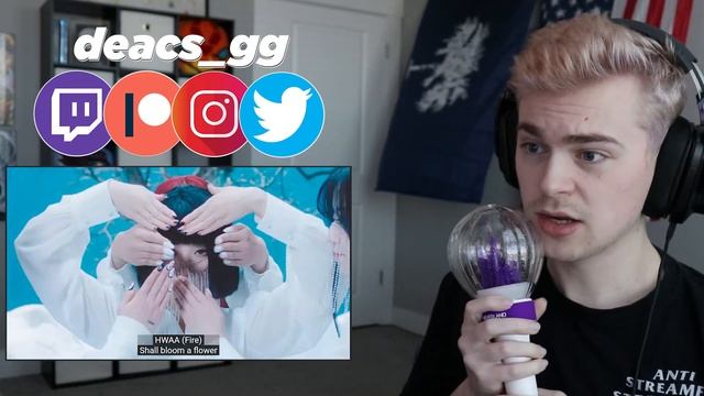 BURNING UP ((여자)아이들((G)I-DLE) - '화(火花)(HWAA)' Official Music Video Reaction) смотреть онлайн