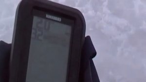 ЗИМНИЙ  тест ЭХОЛОТ HUMMINBIRD 175