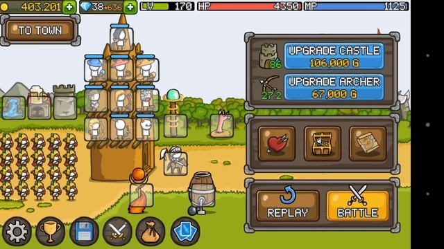 5 фишек мобильной Tower Defence Grow Castle смотреть онлайн