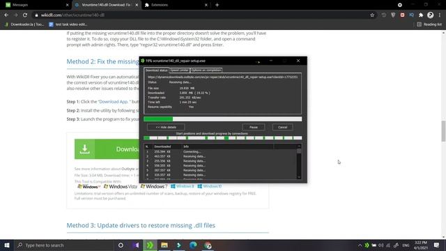 Vcruntime140.dll Missing Error - Easy Fix смотреть онлайн
