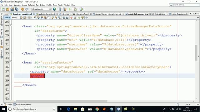 maven spring hibernate смотреть онлайн