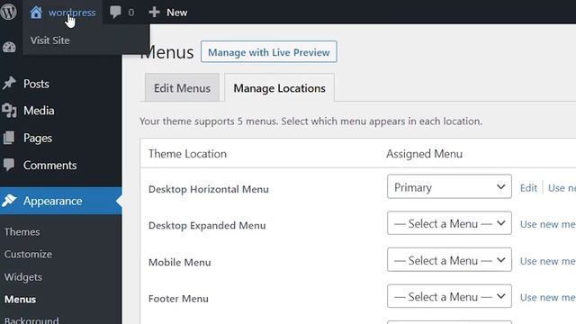 How to Add a Navigation Menu in WordPress смотреть онлайн