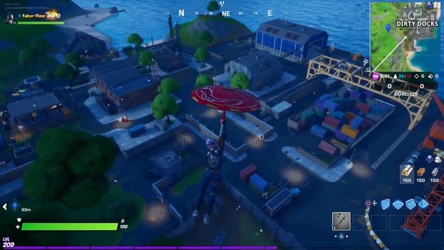 How To Do The "PLACE TOP 10 AFTER LANDING AT DIRTY DOCKS" Challenge Fast And Easy! смотреть онлайн