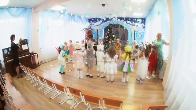 Утренник новогодний 2018 "Золотой ключик" смотреть онлайн