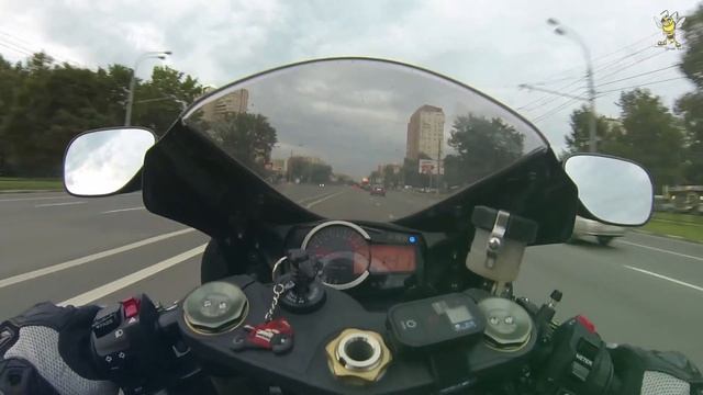 #021 - Торможение Двигателем На Мотоцикле. Shift Down On Motocycle