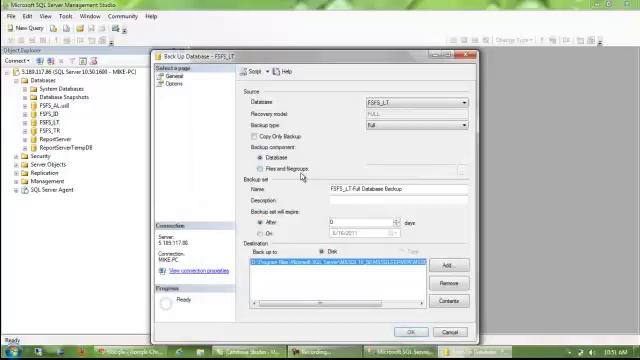 How to backup a SQL Database смотреть онлайн