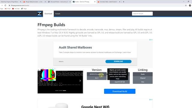 Export Videos from SketchUp and Animator with FFMPEG - Install Instructions! смотреть онлайн