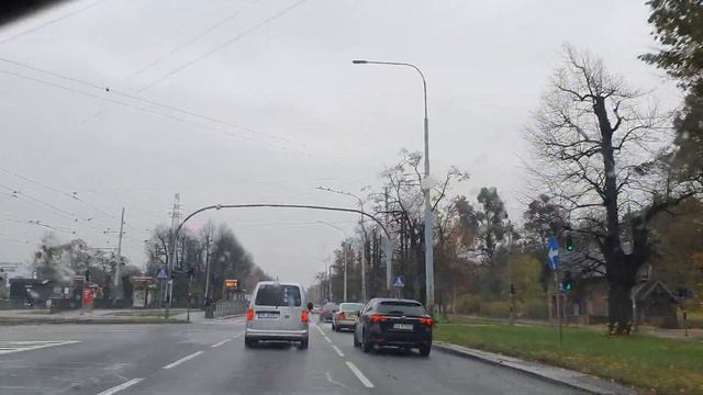 #Гданьск . Путь #Пшиможе - #Грюнвальдская аллея - #Картуска смотреть онлайн