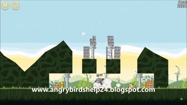 [2-15] Angry Birds - Poached Eggs - 2 birds - 3 stars смотреть онлайн