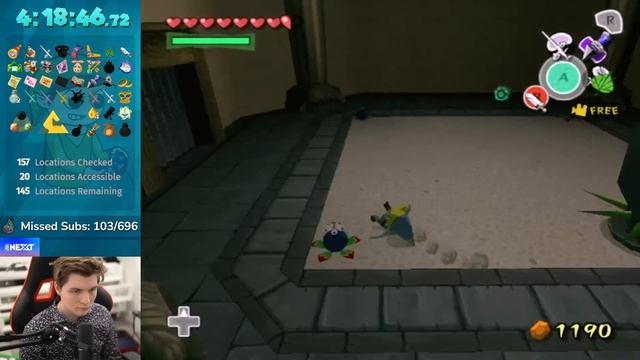 Wind Waker RANDOMIZER MAX SETTINGS are INSANE! (100% Full Run) смотреть онлайн