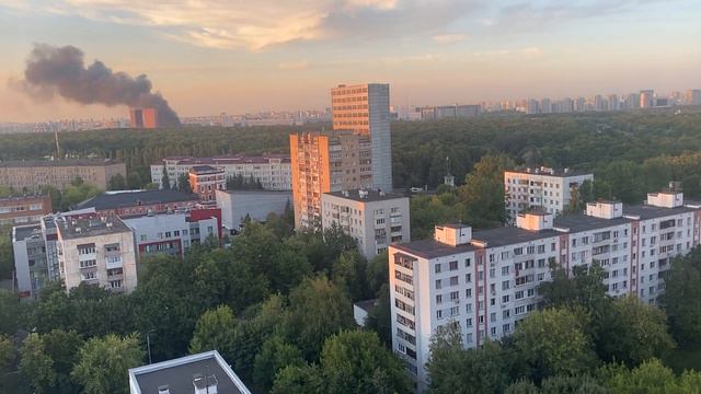 Пожар на Сигнальном проезде. 24.08.2022 19:30 смотреть онлайн