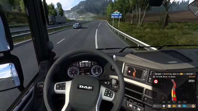 DAF XF 870hp Truck Driving in Strasbourg (France) | ETS2 | Gameplay |R.GGaming смотреть онлайн