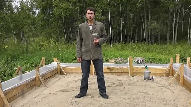 1.7 Строим дом. Консервация ленточного фундамента* смотреть онлайн