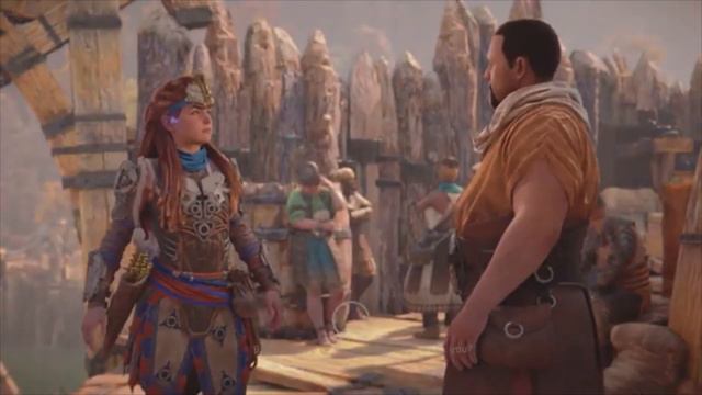 Horizon Forbidden West Part 4 - Meeting the people. board game and looking for FOOD! смотреть онлайн