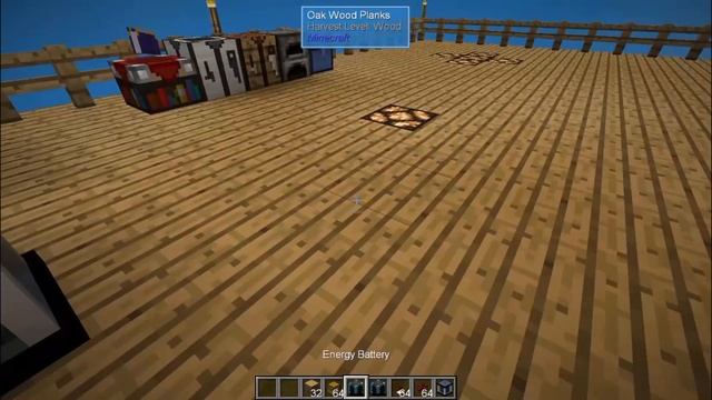 Minecraft - Sky Factory 4 - How to Make and Use Item, Fluid and Energy Cables and Extractors смотреть онлайн