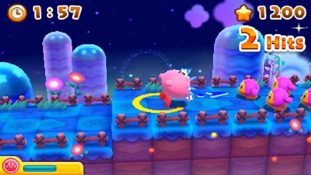 World 1 & World 1 EX! - Kirby's Blowout Blast Gameplay - Episode 1 смотреть онлайн
