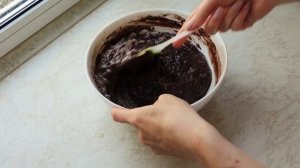 Шоколадный кекс с кабачком