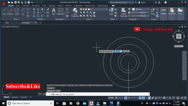 Autocad 2d || autocad 2d drawing for beginners || how to use offset, mirror and trim command смотреть онлайн