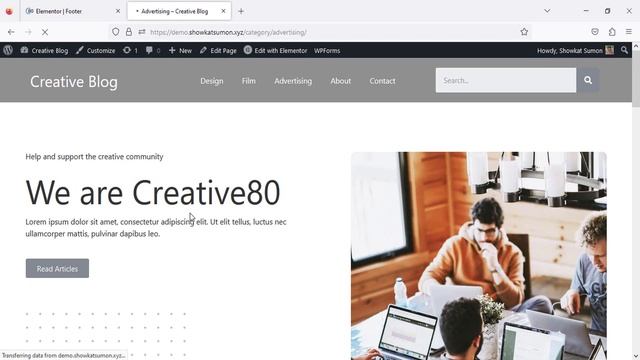 Elementor custom Header - Footer Design | with Elementor pro | Elementor Header Footer plugin. смотреть онлайн