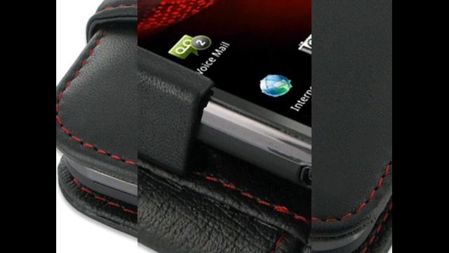 PDair Leather Case for HTC Rezound - Book Type (Black/Red Stitchings) смотреть онлайн