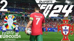 FC 24 КАРЬЕРА ЗА ПОРТУГАЛИЮ #2 - НЕУДЕРЖИМЫЙ РОНАЛДУ В ПЛЕЙ-ОФФ ЧЕМПИОНАТА ЕВРОПЫ!!!