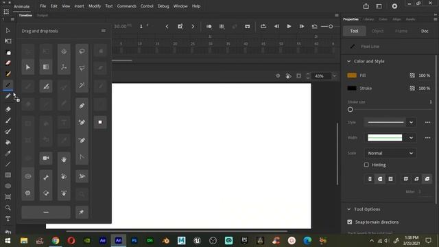 How to create Pixel art in Adobe animate cc - simple tutorial смотреть онлайн