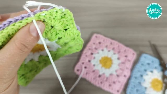 💯 Un BELLO y COLORIDO patrón a crochet! bolsa tejida con grannys paso a paso | Ganchillo 2023 смотреть онлайн