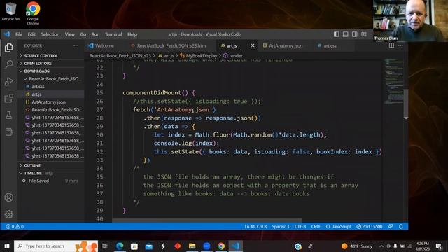React 18: Fetch JSON File and Create Select Options смотреть онлайн