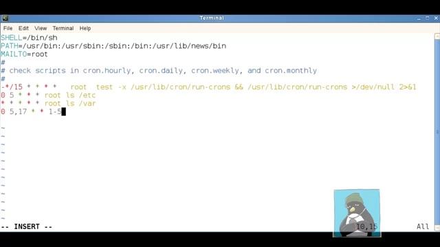 LPIC-1 102 Scheduling tasks with cron смотреть онлайн