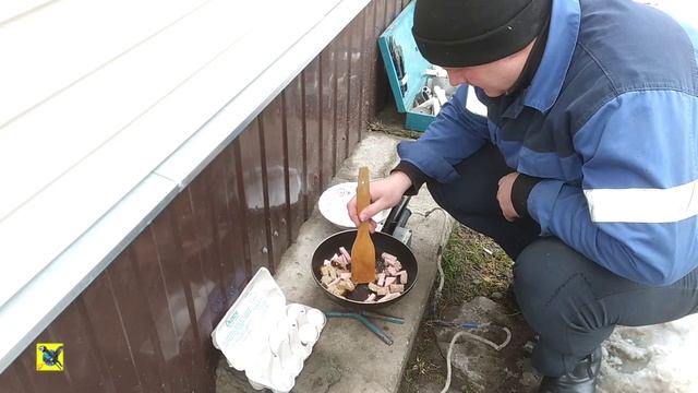 Как пожарить яичницу на сварочном аппарате для полипропилена.БОМБА!!!Кухня в экстримальных условиях. смотреть онлайн
