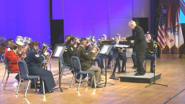 Euphonium Ensemble: "Mansions of the Lord" by Nick Glennie-Smith. Army Band Conference 2023 смотреть онлайн