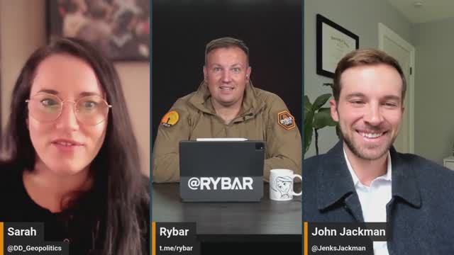 Mr Rybar's Talk With DD Geopolitics On A Number Of Topics Including The Situation In Kursk And NATO