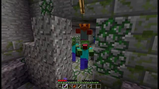 Minecraft Карта (Серия 2) Пещера смотреть онлайн