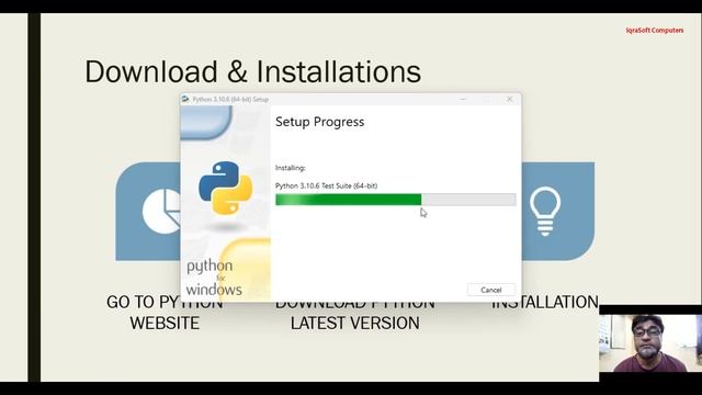 Installation of Python | पायथन की स्थापना | پیٹھوں کی تنصیب | Python | Windows | Installations смотреть онлайн