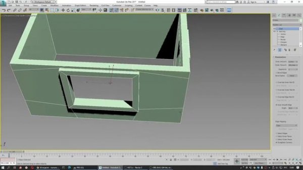 3ds max СОЗДАНИЕ КОМНАТЫ (ПРОСТО)