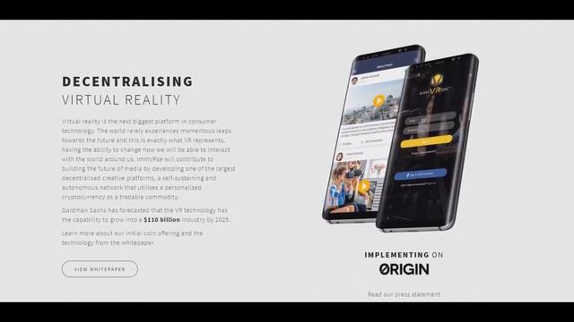 ICO概述：ImmVRse смотреть онлайн