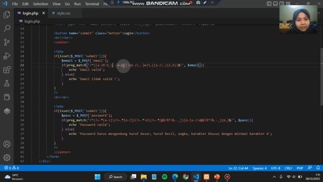 Penerapan RegEx dalam Validasi Form Login Menggunakan PHP смотреть онлайн
