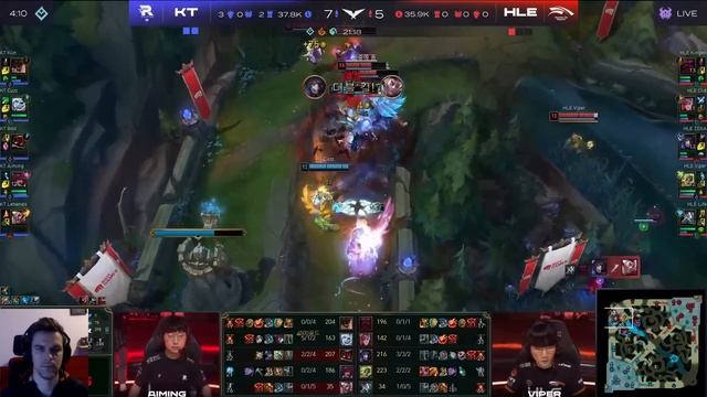 KT vs HLE Highlights Game 4 LCK Spring Losers' Bracket R2 2023 KT Rolster vs Hanwha Life Esports смотреть онлайн