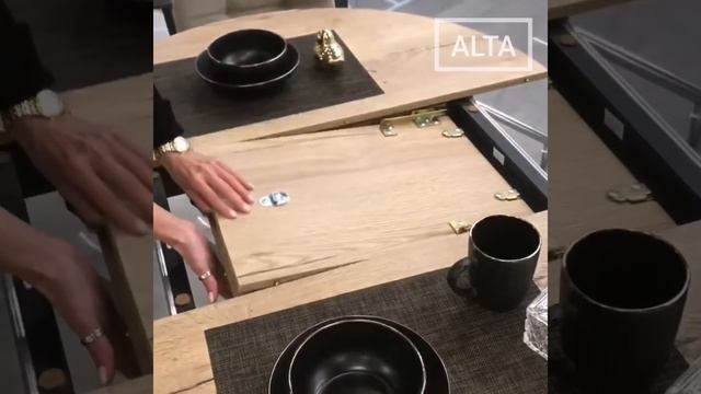 Стол Онтарио обзор с раскладкой дуб галифакс Egger смотреть онлайн