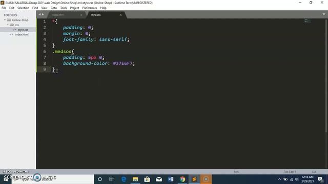 Membuat Website Toko Online dengan HTML dan CSS (Part 1) смотреть онлайн