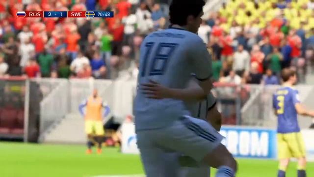 FIFA 18 World Cup - Golovin golaço ;PS4/XBOX ONE смотреть онлайн