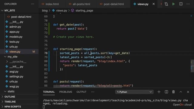 057-Special Template Features & Syntax-opendir.cloud. #education #pythondjango #syntax #template смотреть онлайн