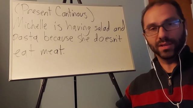 Present Continuous Tense- Food Example смотреть онлайн